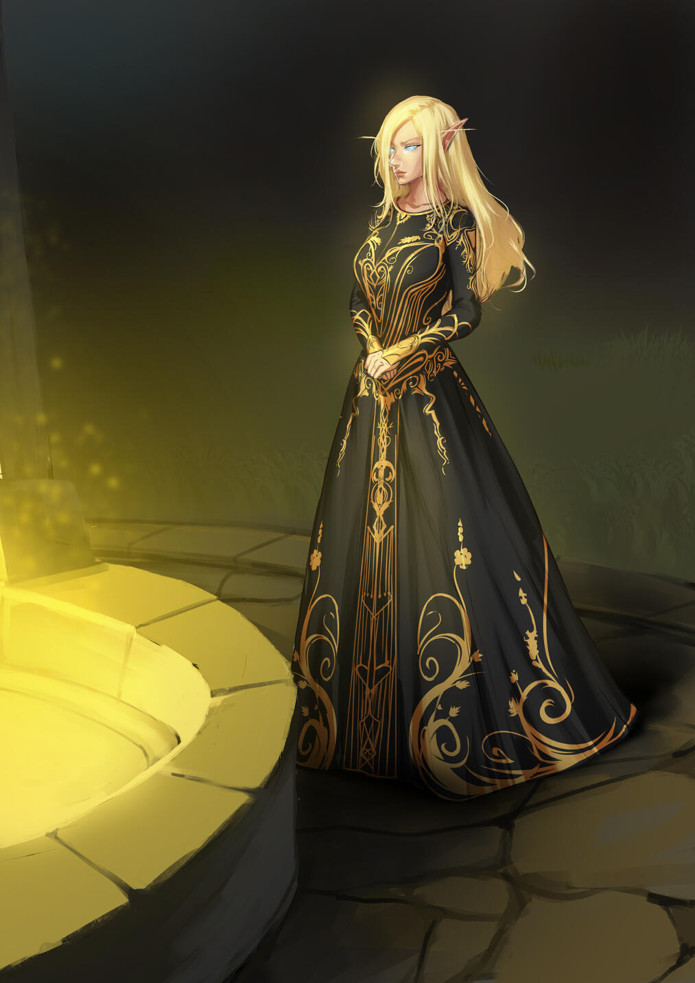 Elowynn Selvicta done by AinemsWork